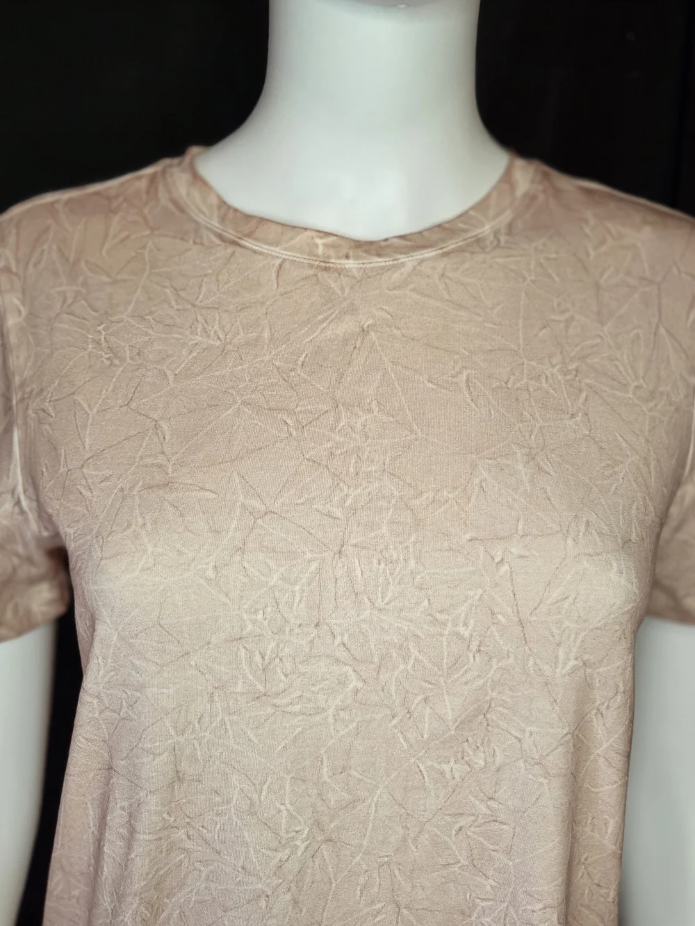 Lululemon Love Crewneck Curved Hem Heathered Pink Short Sleeve Tee Shirt